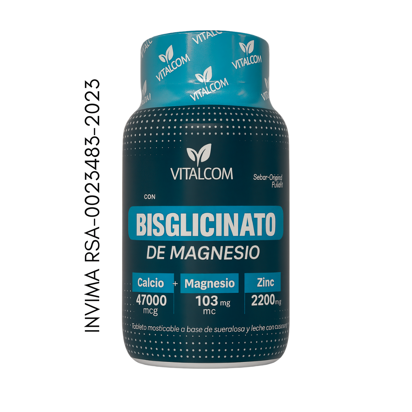 Bisglicinato de Magnesio frasco x 60