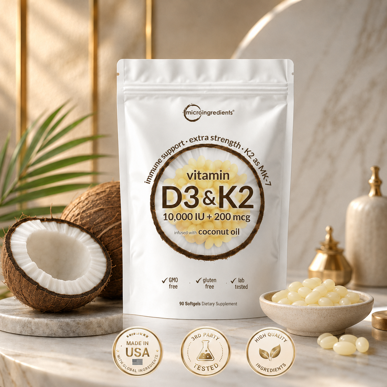 Vitamina D3 + K2