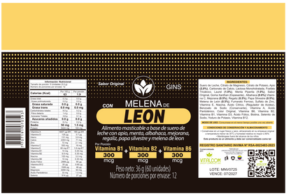 Melena De Leon frasco x 60