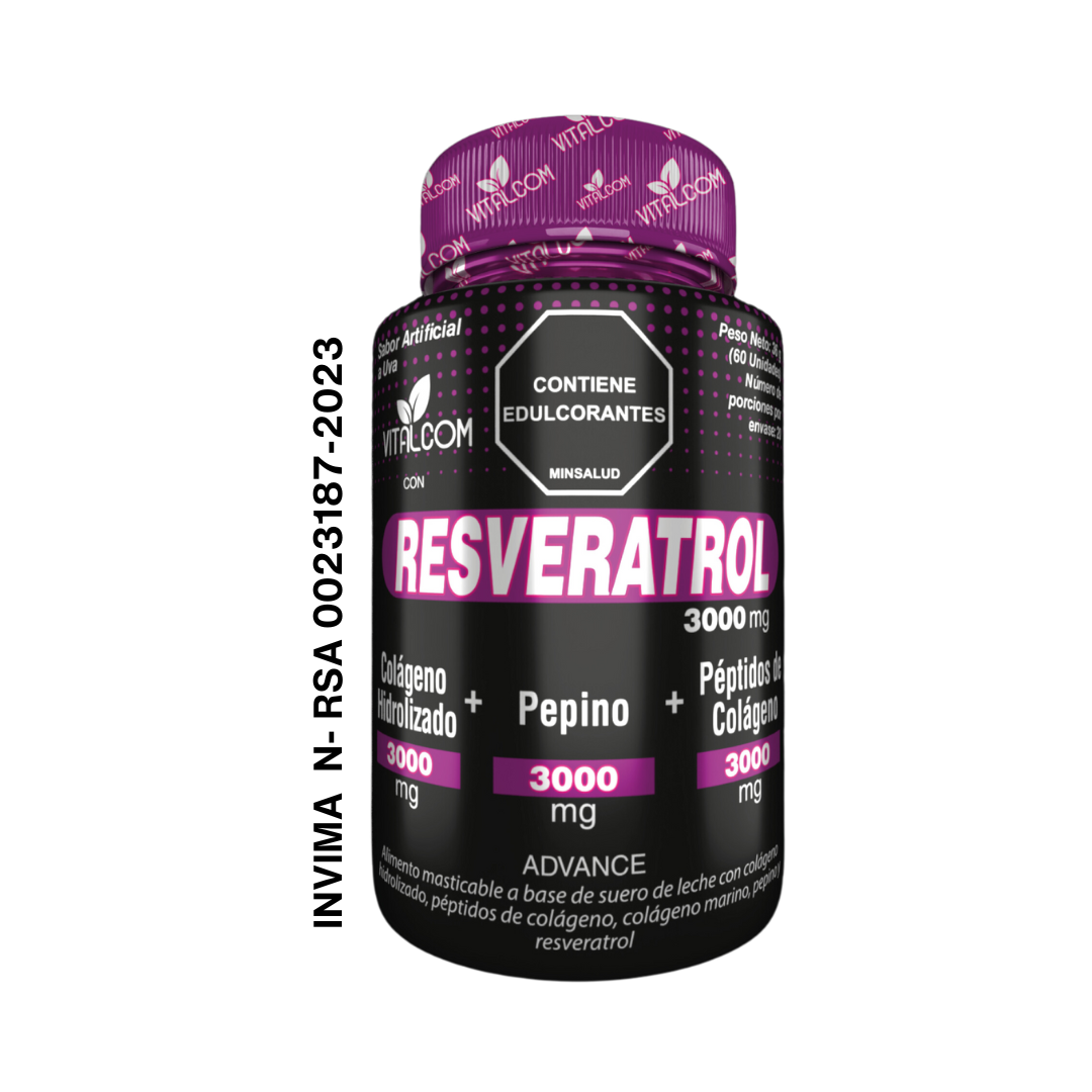 Resveratrol frasco x 60